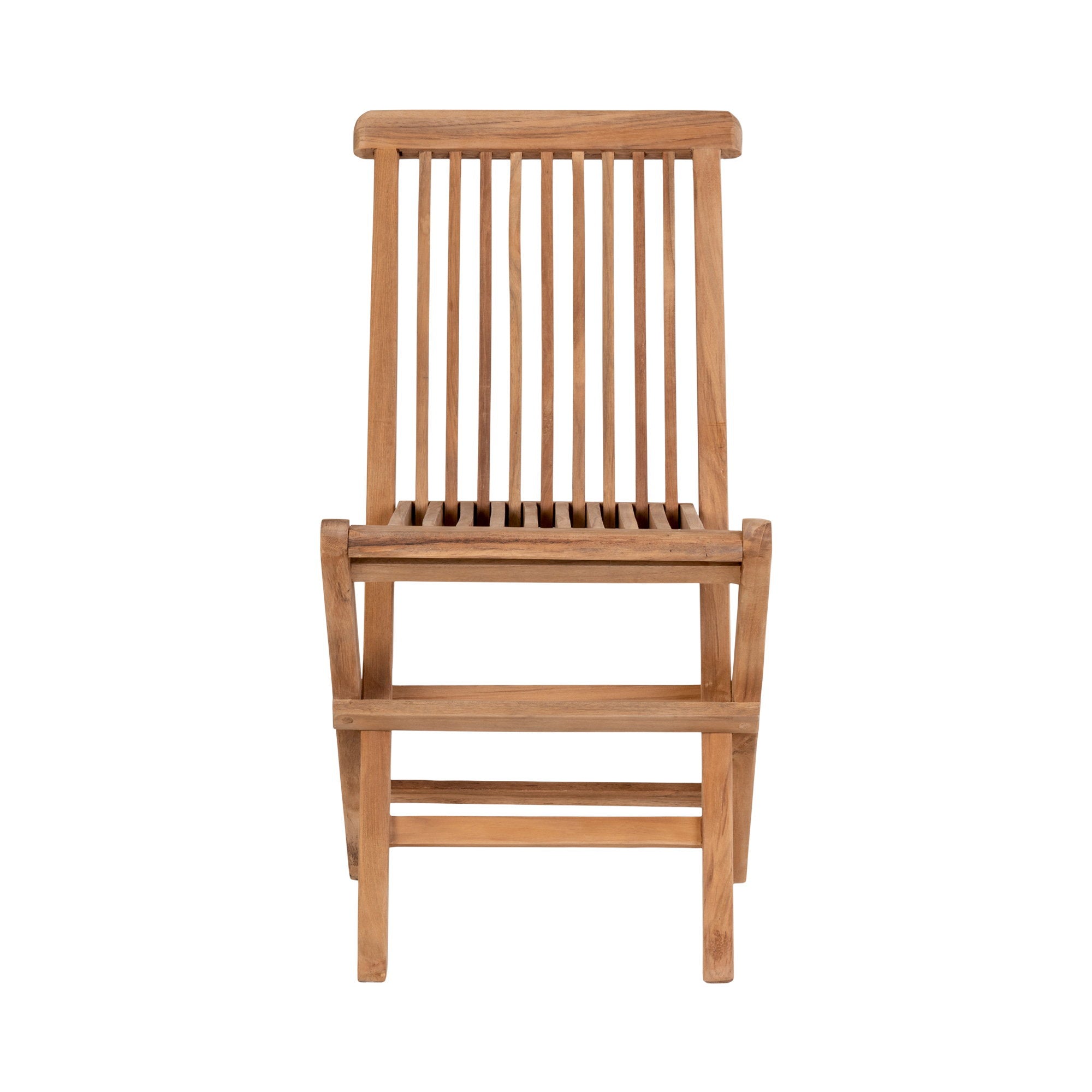 Toledo Kinder Eetkamerstoel - Teak, naturel (set van 2)