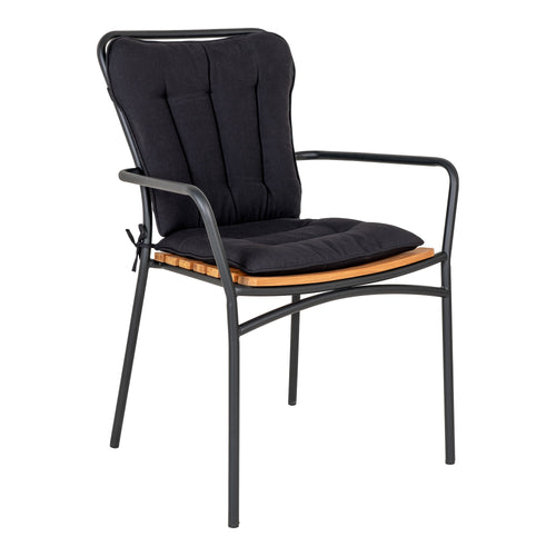Cleveland Stoelkussen - Voor Cleveland stoel, zwart (set van 4) - Noël Home