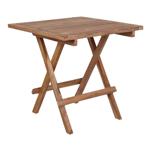Bilbao Bijzettafel - Bijzettafel, teak, naturel 50x50x50 cm - Noël Home