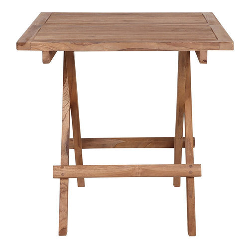 Bilbao Bijzettafel - Bijzettafel, teak, naturel 50x50x50 cm - Noël Home