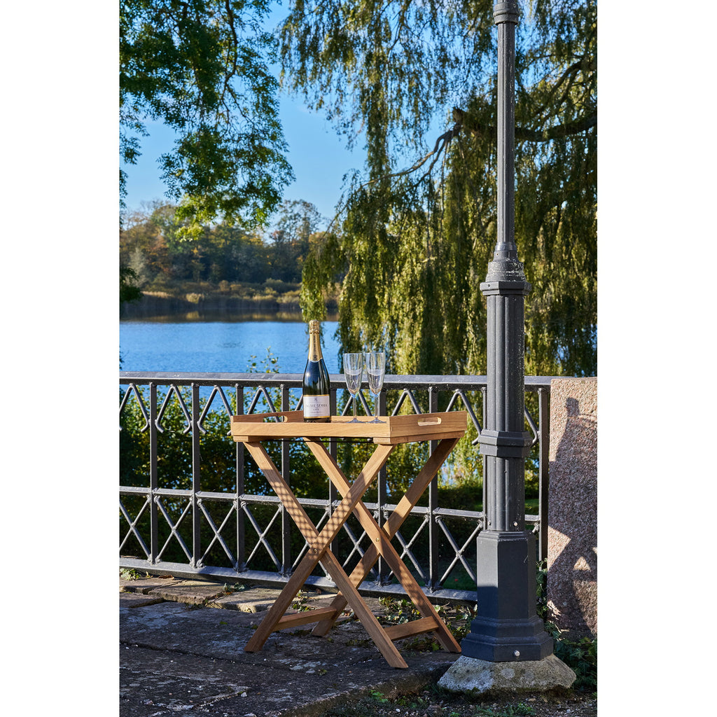 Ronda Dienbladtafel - Teak, naturel 60x40x70 cm