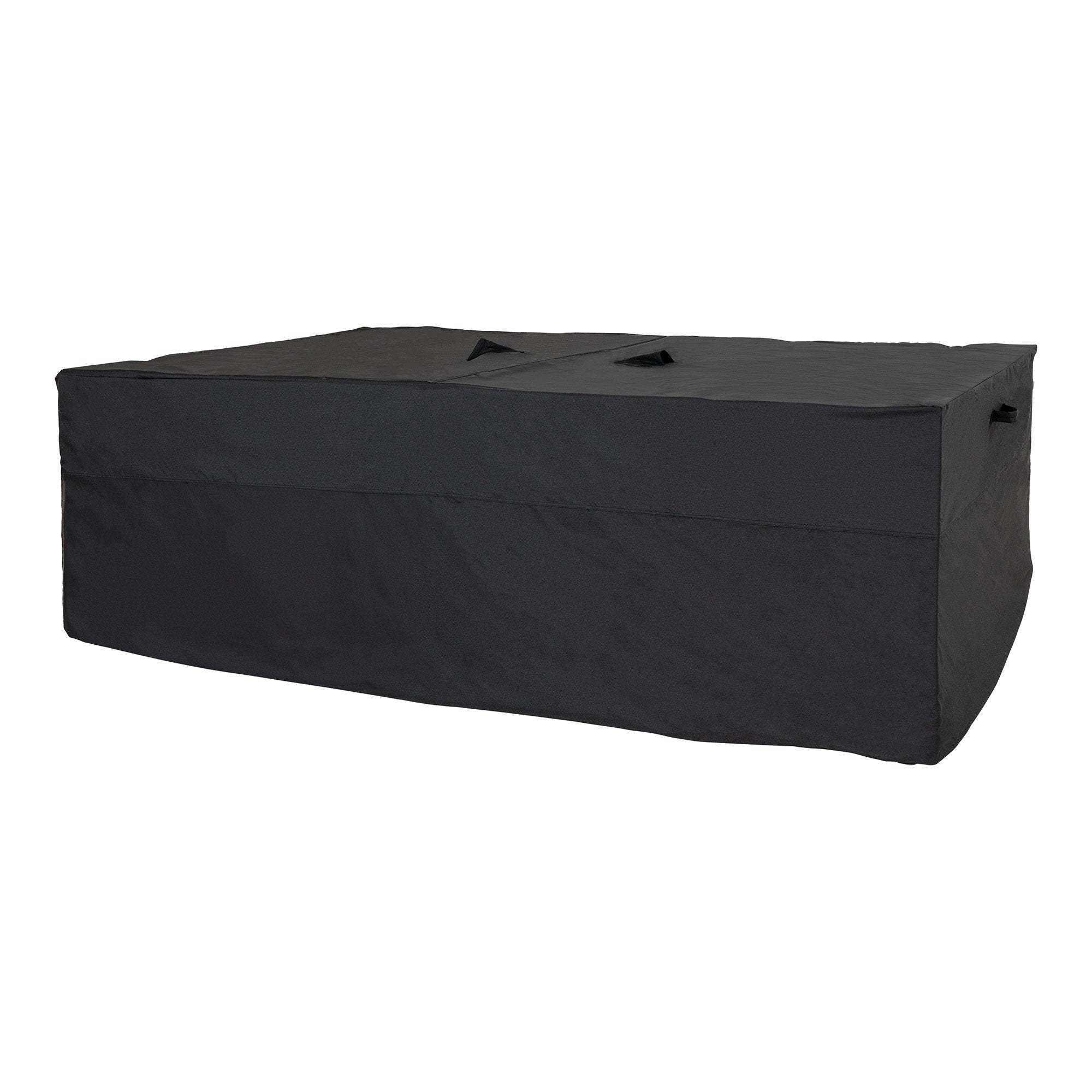 Luxury Hoes - Luxe beschermhoes voor lounge- en bankstellen, 210g/m² 600D polyester met PU-coating, waterafstotend, zwart
