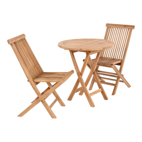 Oviedo & Toledo Tuinset - Bijzettafel en 2 tuinstoelen - Noël Home