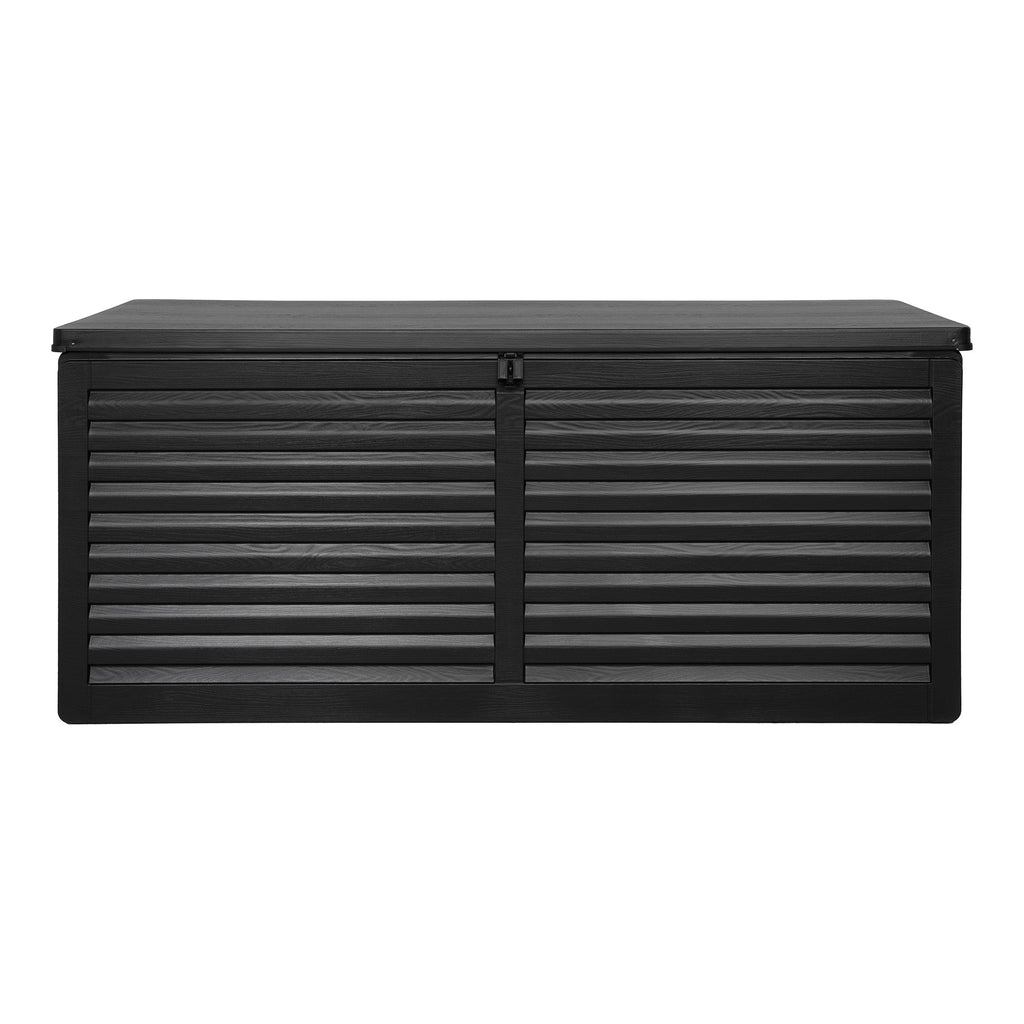 Dubrovnik Kussenbox - Kunststof, zwart 146,5x61x64,5 cm, 490 liter