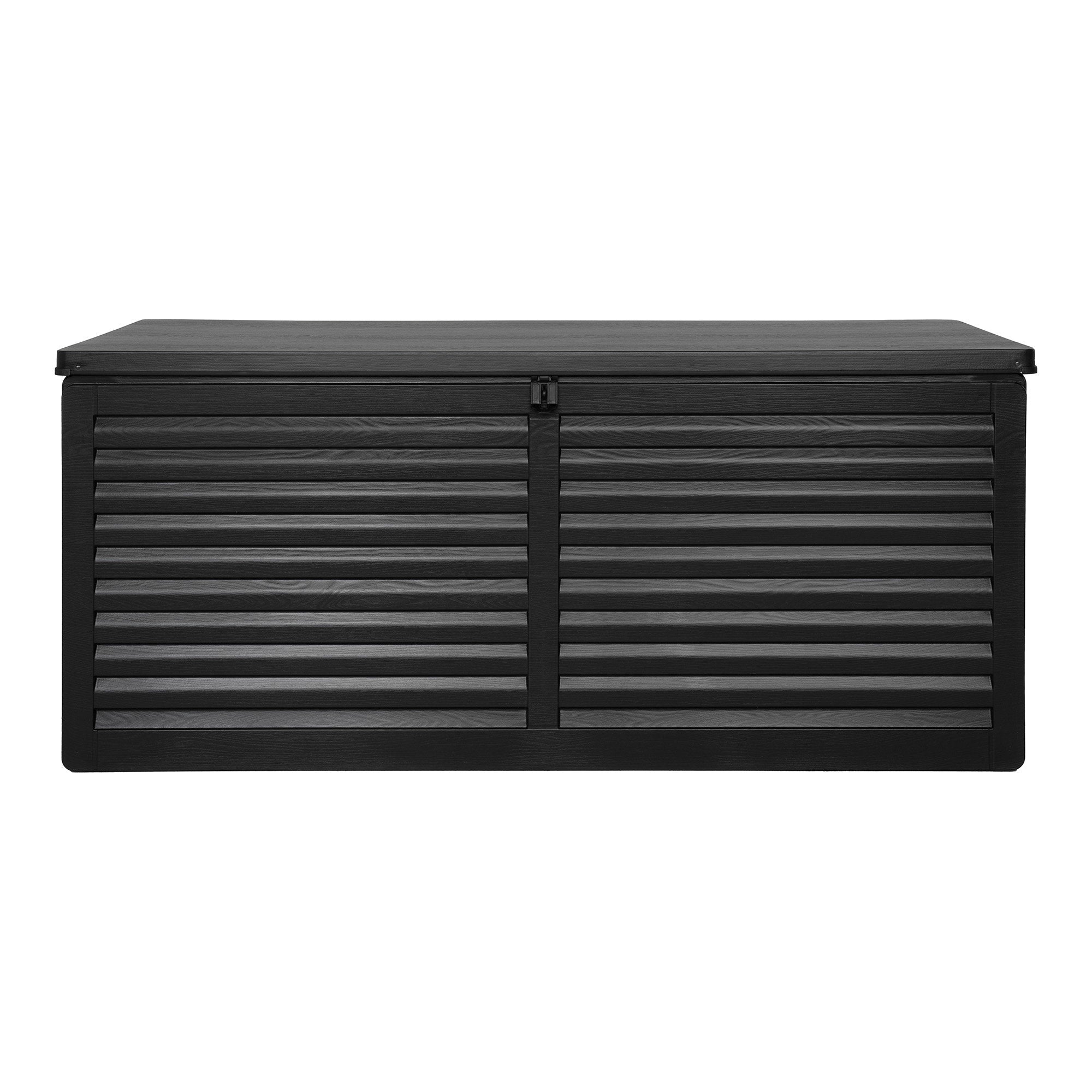 Dubrovnik Kussenbox - Kunststof, zwart 146,5x61x64,5 cm, 490 liter