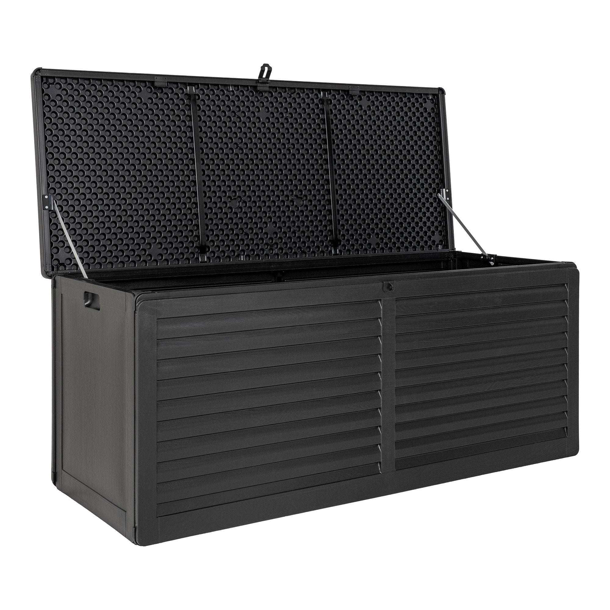 Dubrovnik Kussenbox - Kunststof, zwart 146,5x61x64,5 cm, 490 liter