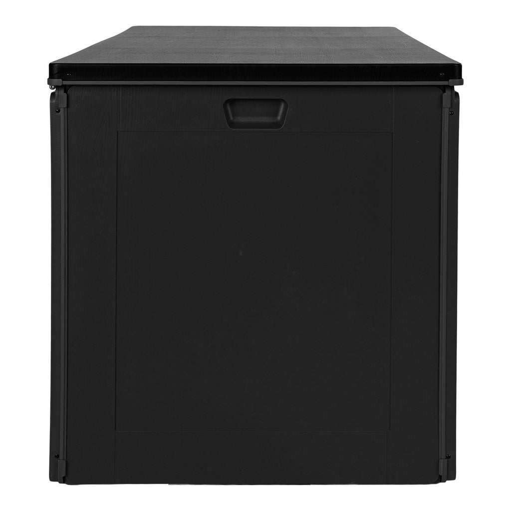 Dubrovnik Kussenbox - Kunststof, zwart 146,5x61x64,5 cm, 490 liter