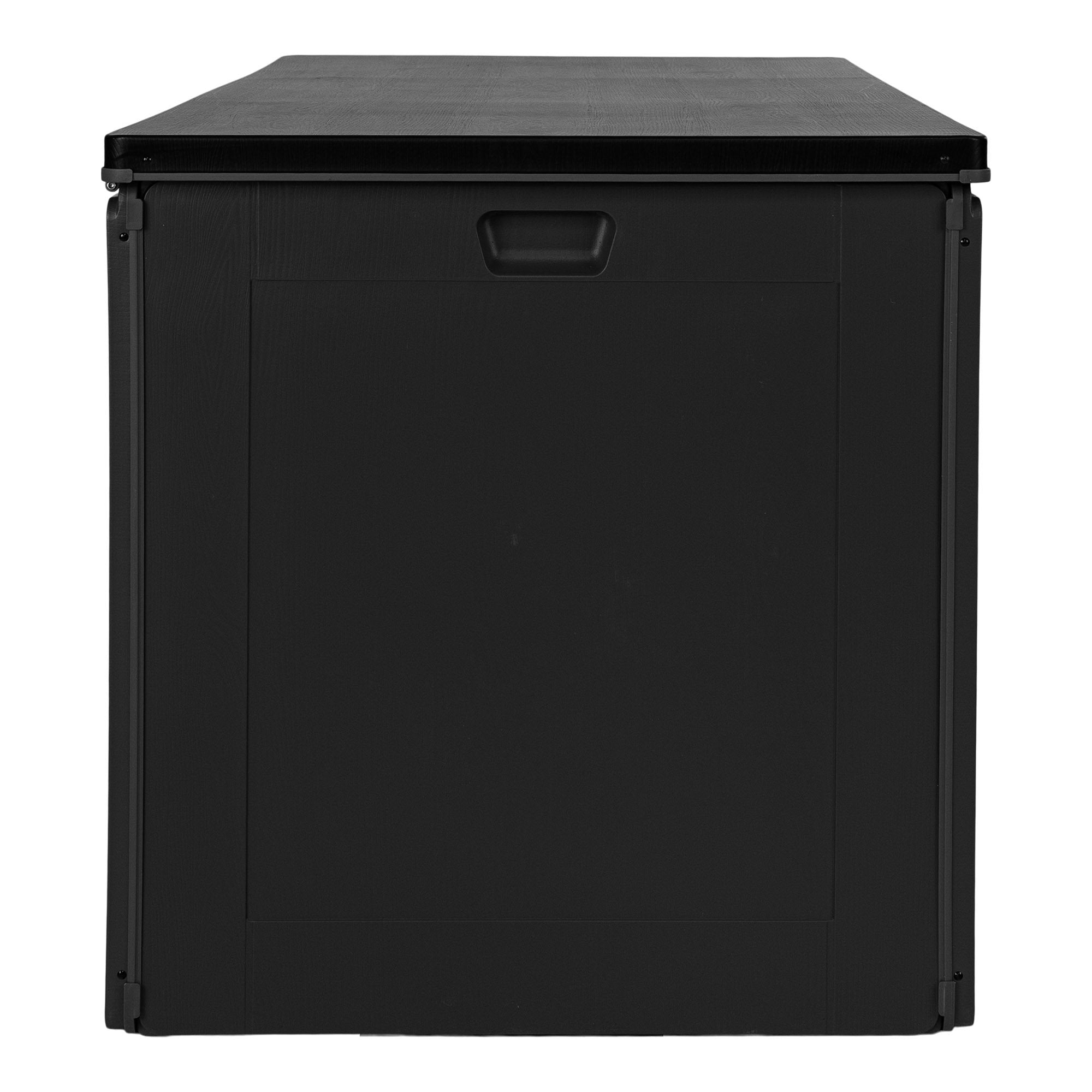 Dubrovnik Kussenbox - Kunststof, zwart 146,5x61x64,5 cm, 490 liter
