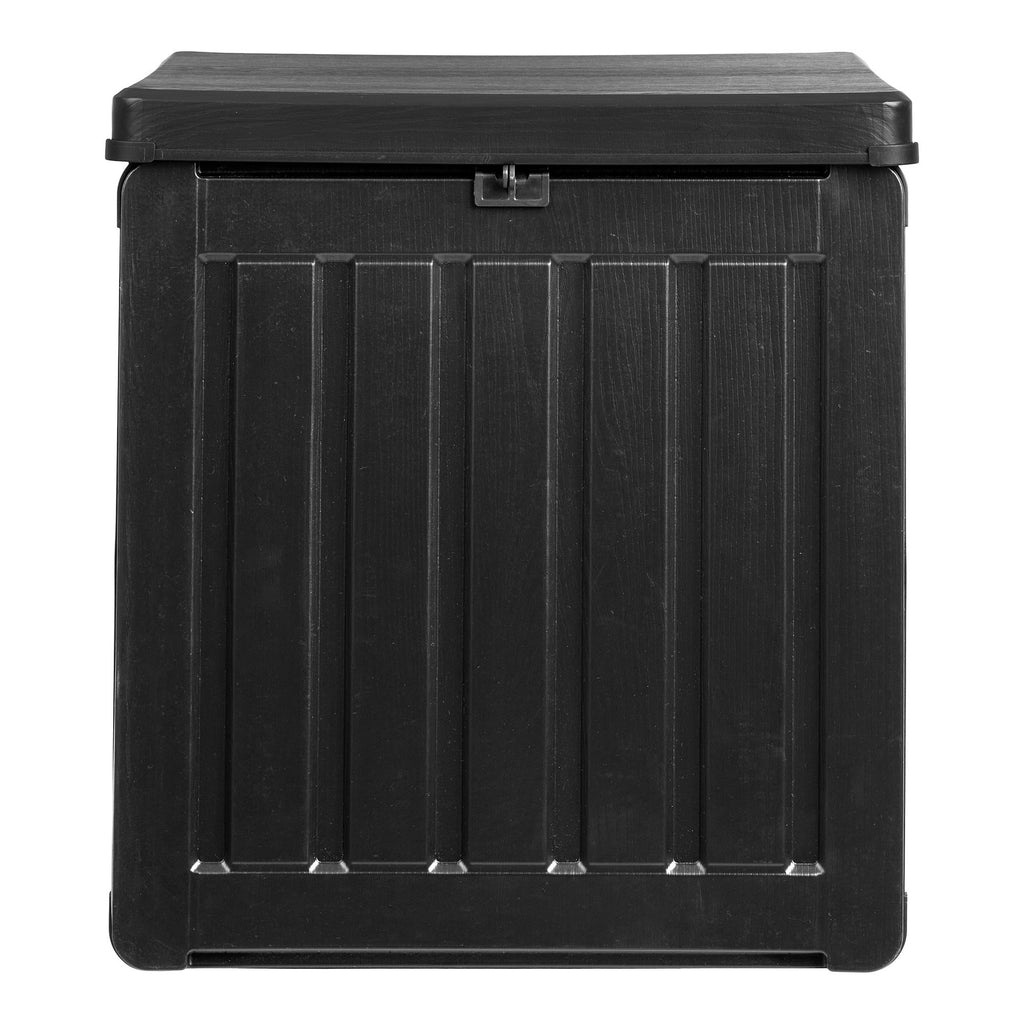 Sobra Kussenbox - Kunststof, zwart 42,8x42,8x46,4 cm, 76 liter