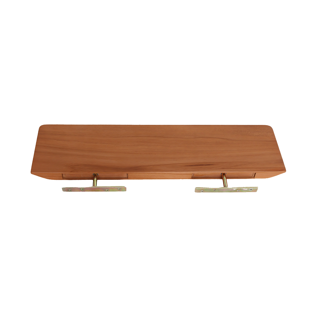 Craftsman teakhouten wandplank - 60 cm