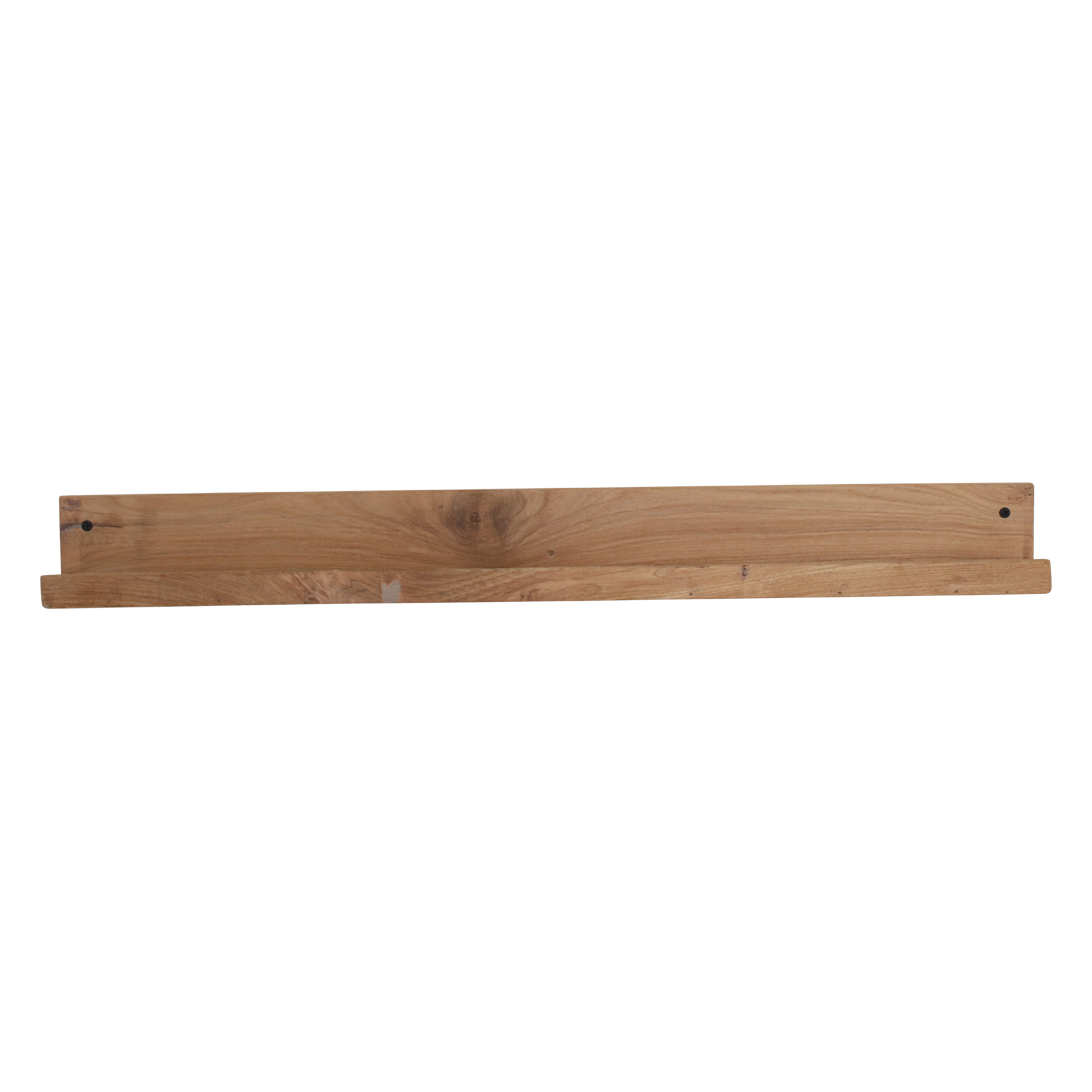 Elements teakhouten wandplank - 75x8x8 cm