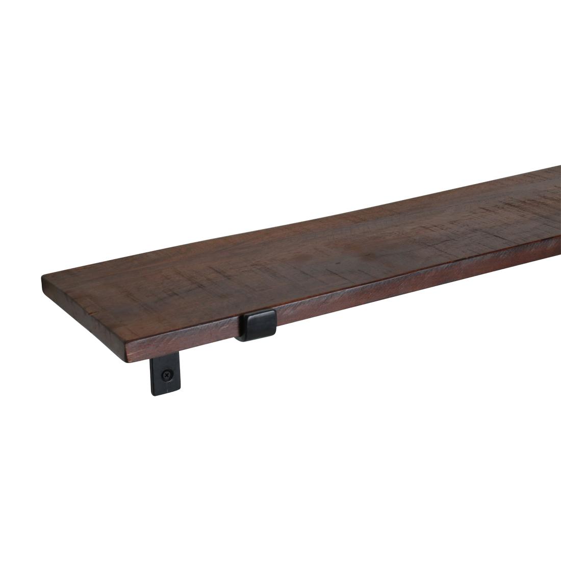 Factory wandplank bruin - FSC-gerecycled hout - 80 cm