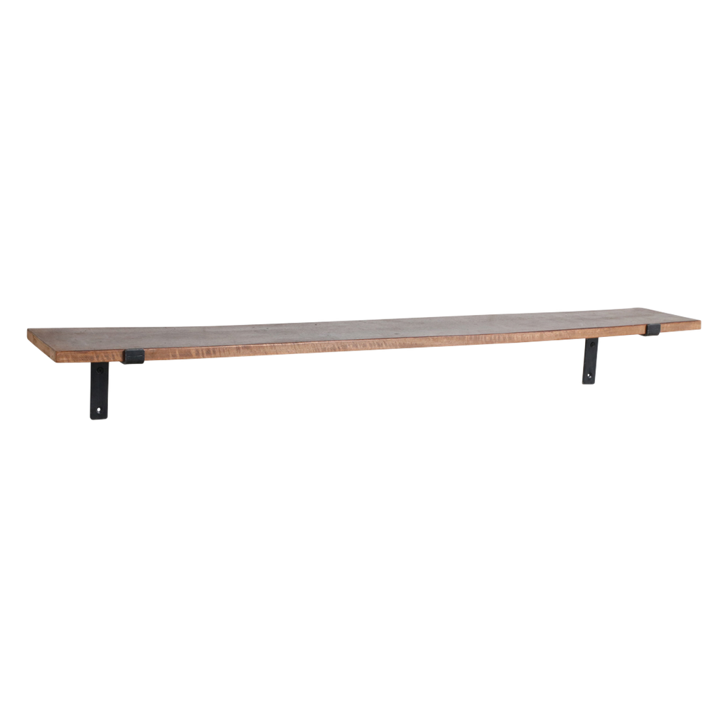 Factory wandplank - FSC-gerecycled hout - 120 cm