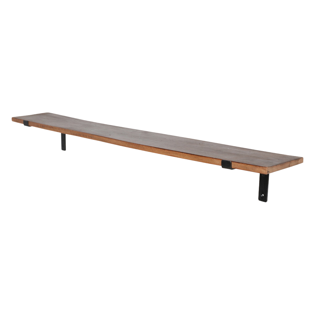 Factory wandplank - FSC-gerecycled hout - 120 cm