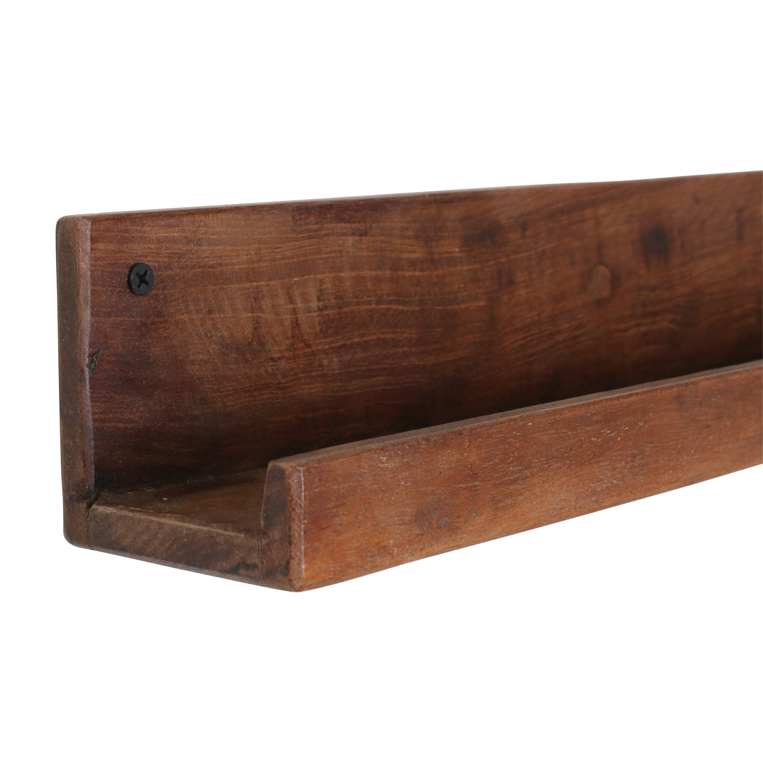 Factory wandplank - FSC-gerecycled hout - 75x8x8 cm