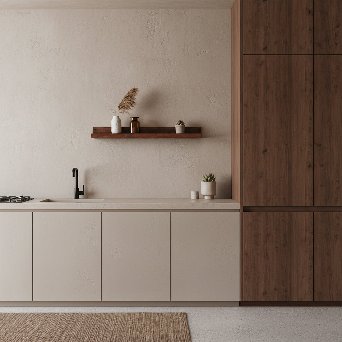 Factory wandplank - FSC-gerecycled hout - 75x8x8 cm