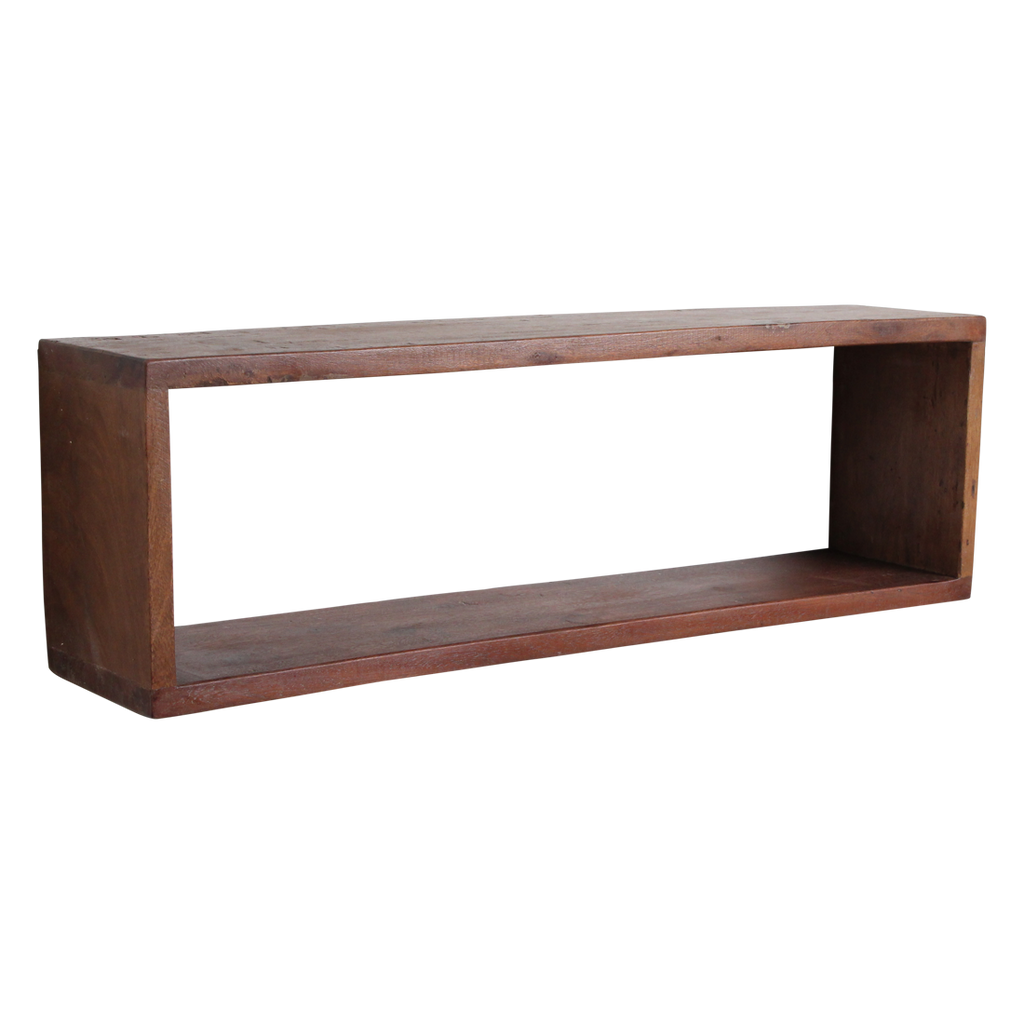Factory Wandplank Box - FSC-gerecycled hout - 70x15x22 cm