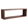 Factory Wandplank Box - FSC-gerecycled hout - 70x15x22 cm