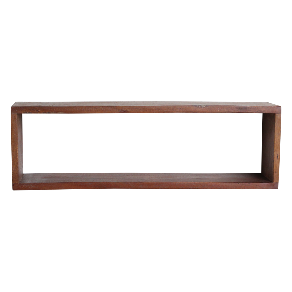 Factory Wandplank Box - FSC-gerecycled hout - 70x15x22 cm