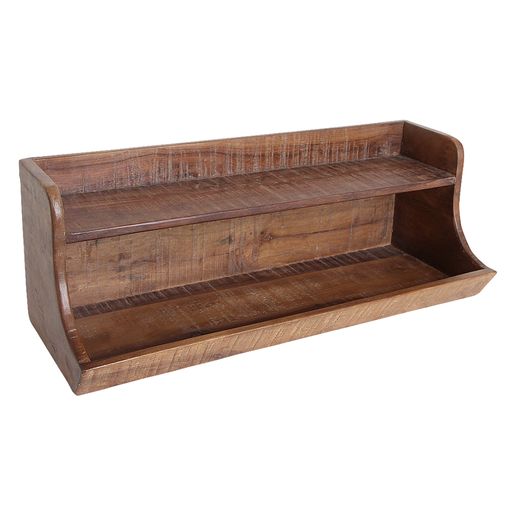 Factory opbergwandplank - FSC-gerecycled hout - 60 cm