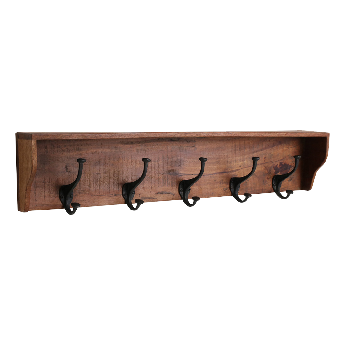 Factory wandkapstok "old style" - FSC-gerecycled hout