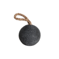 Zwarte deurstopper bomb