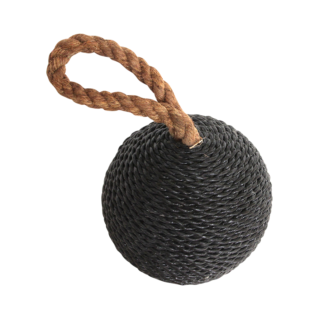 Zwarte deurstopper bomb