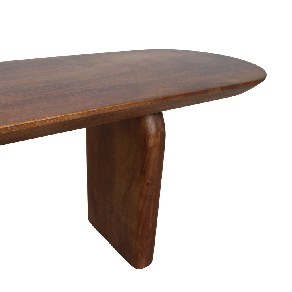 Bullnose dining bench - 180 cm