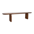 Bullnose eetkamerbank - 200 cm