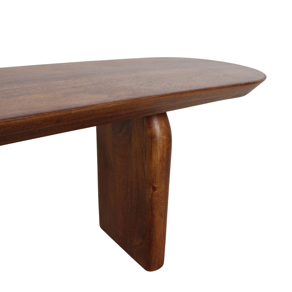Bullnose eetkamerbank - 240 cm