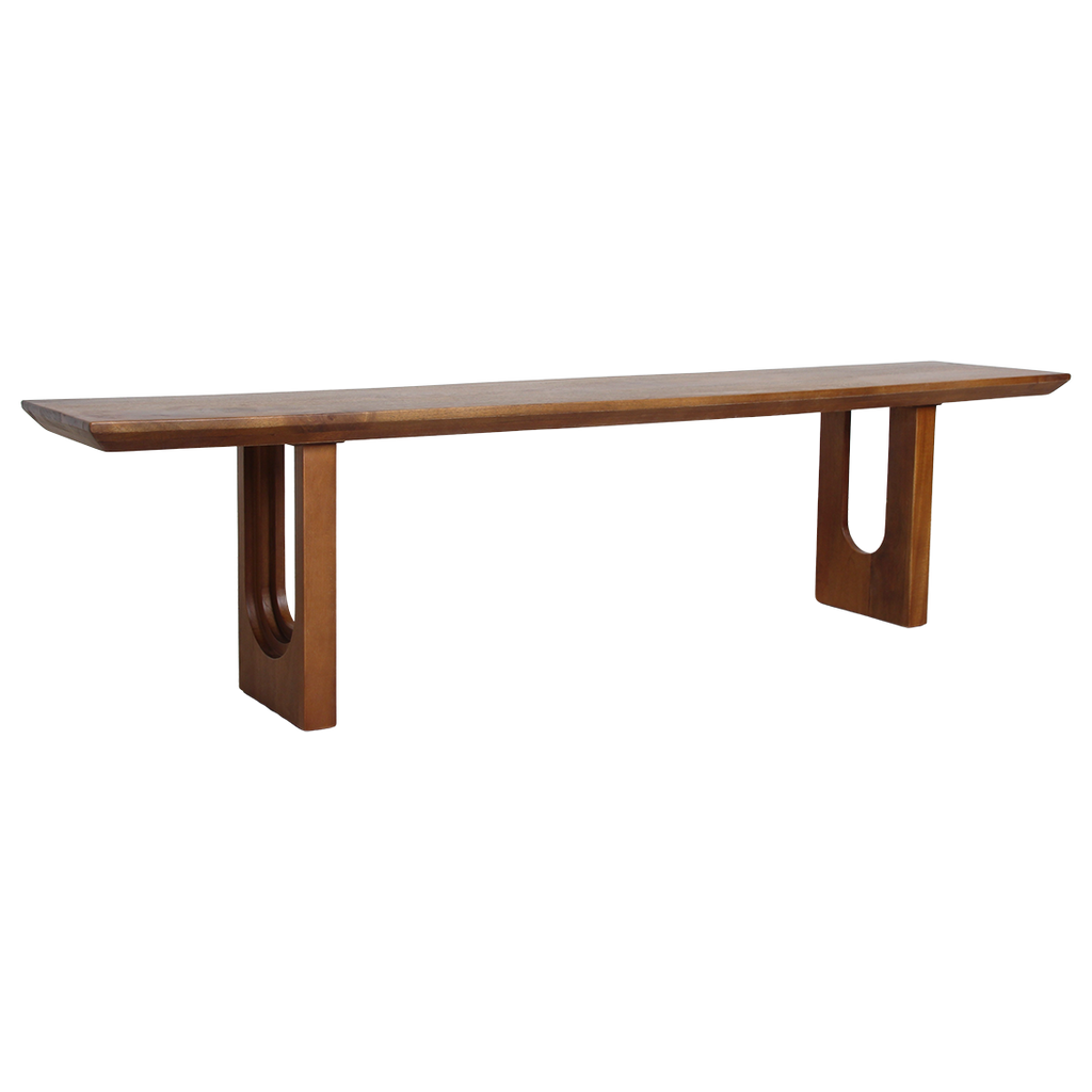 Bullnose Chamfered Mango Wood Dining Bench - 180 cm