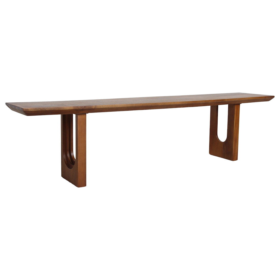 Bullnose Chamfered Mango Wood Dining Bench - 180 cm