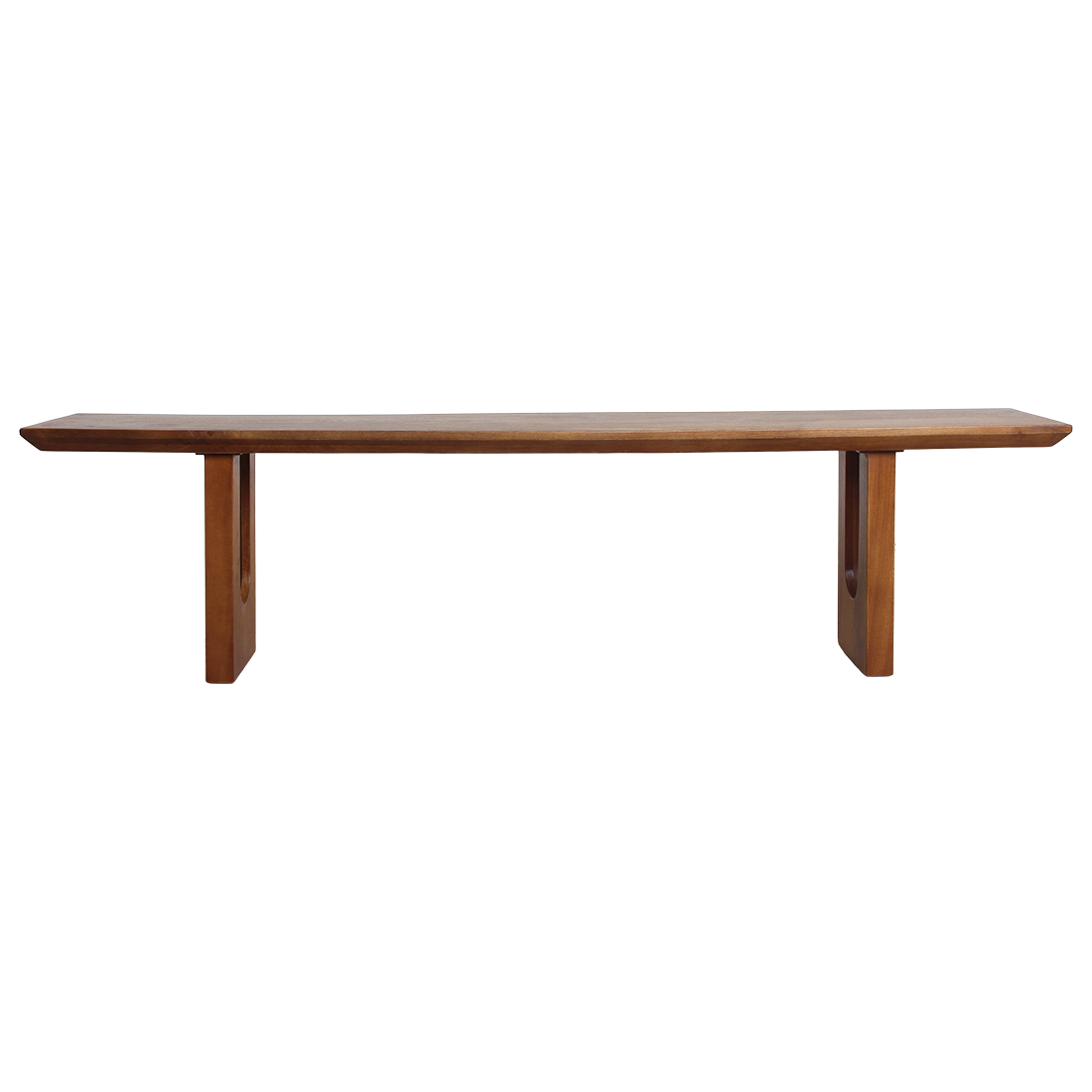 Bullnose Chamfered Mango Wood Dining Bench - 180 cm