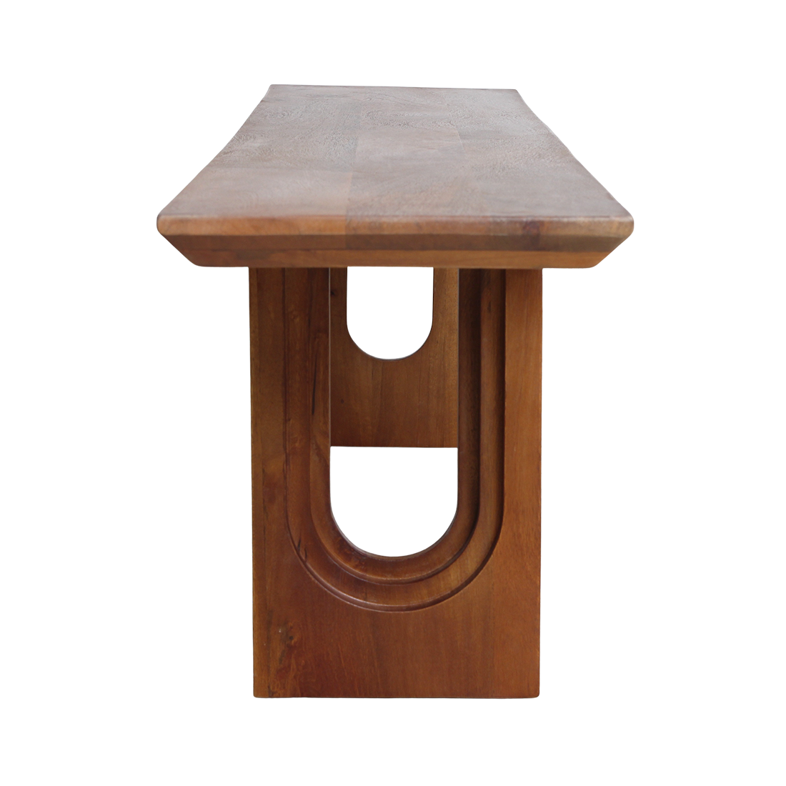 Bullnose Chamfered Mango Wood Dining Bench - 180 cm