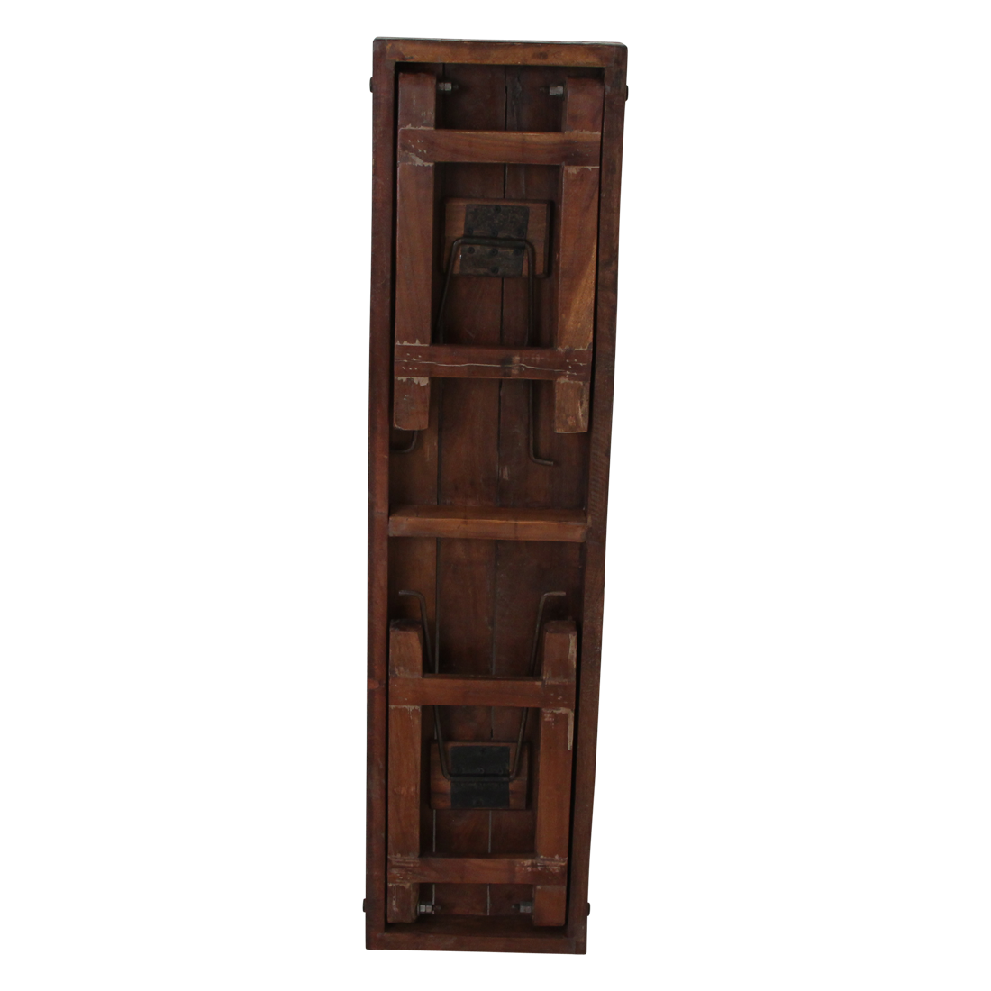 Inklapbare eetkamerbank - FSC-gerecycled hout -120 cm