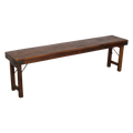 Inklapbare eetkamerbank - FSC-gerecycled hout - 160 cm