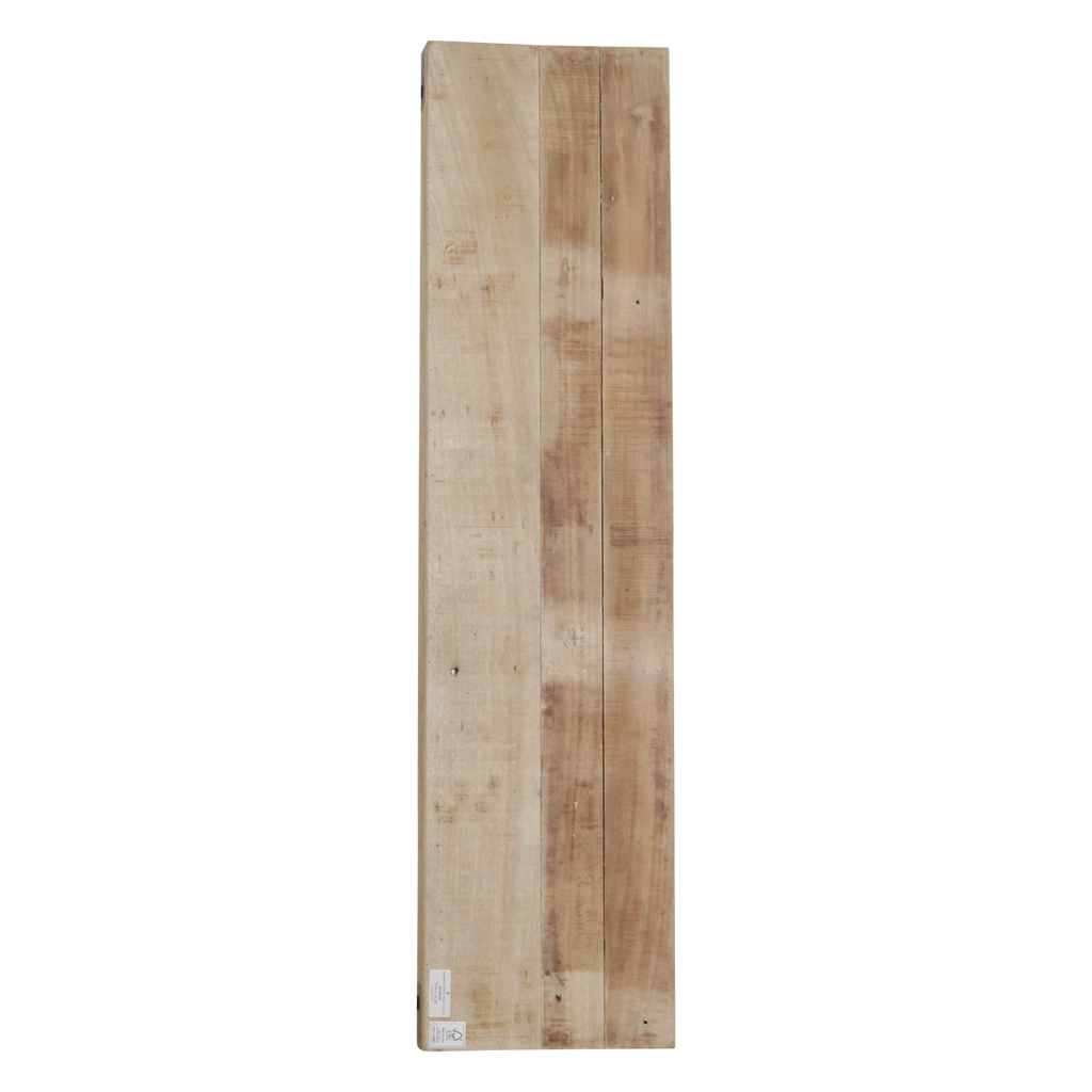 Limewash inklapbare eetkamerbank - FSC-gerecycled hout - 120 cm