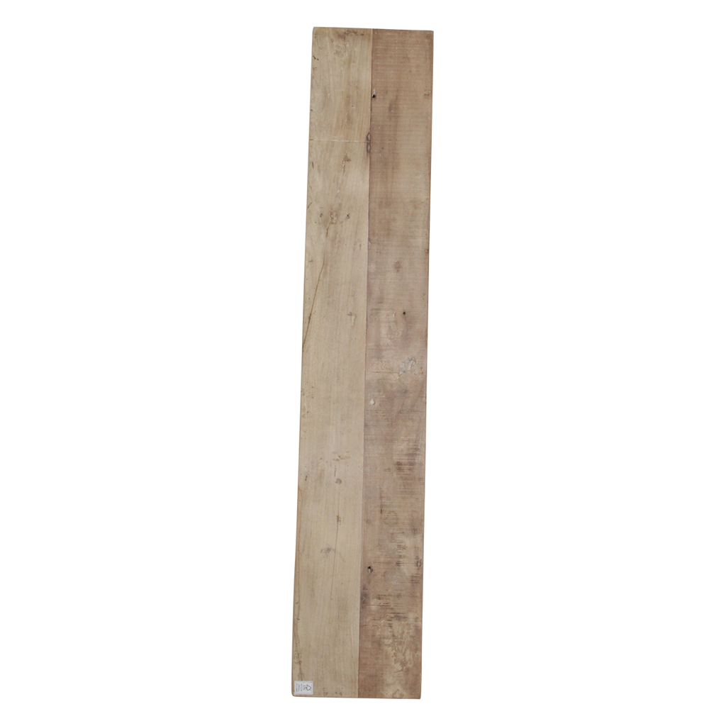 Limewash inklapbare eetkamerbank - FSC-gerecycled hout -160 cm