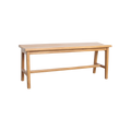 Teakhouten bankje - 120x35x48 cm