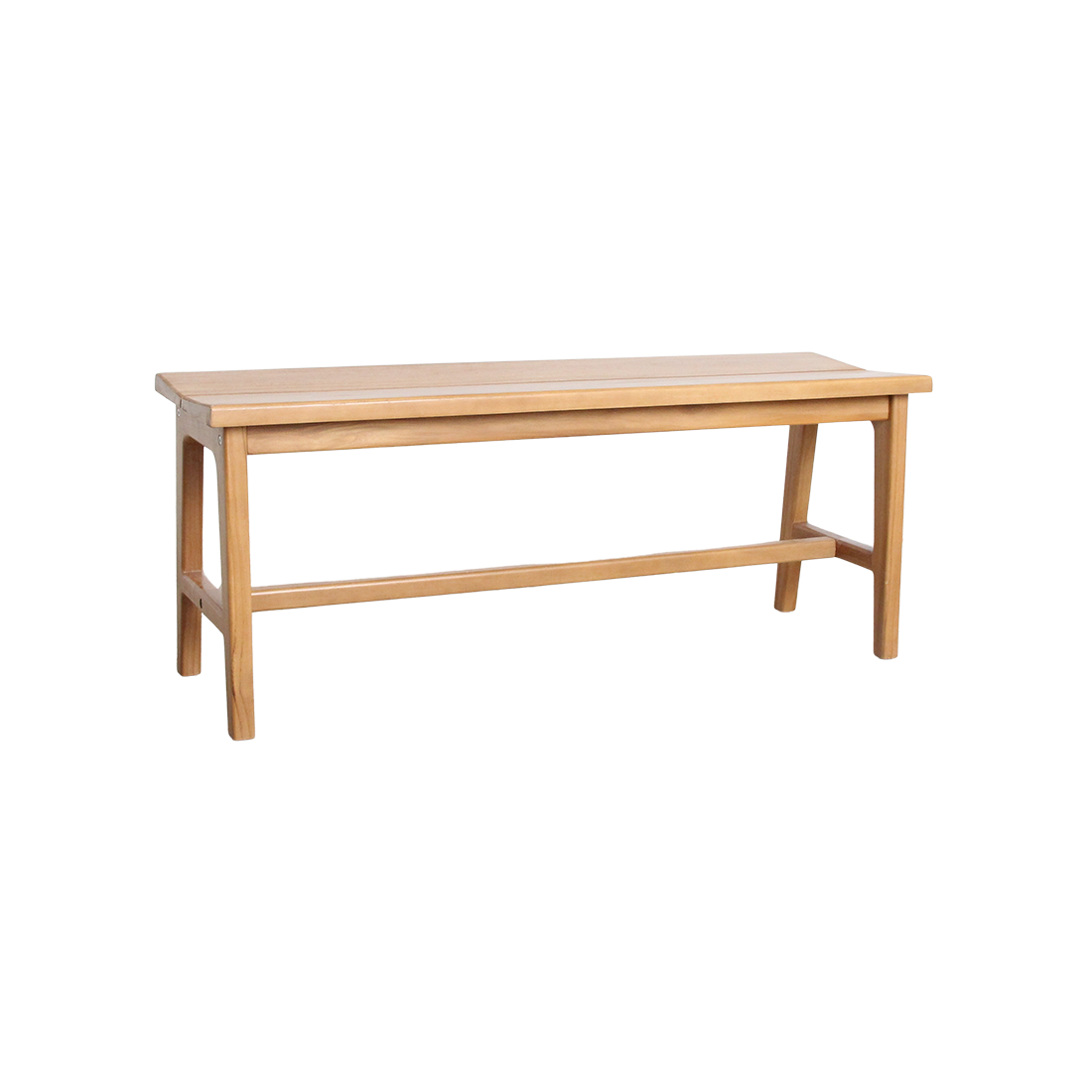 Teakhouten bankje - 120x35x48 cm