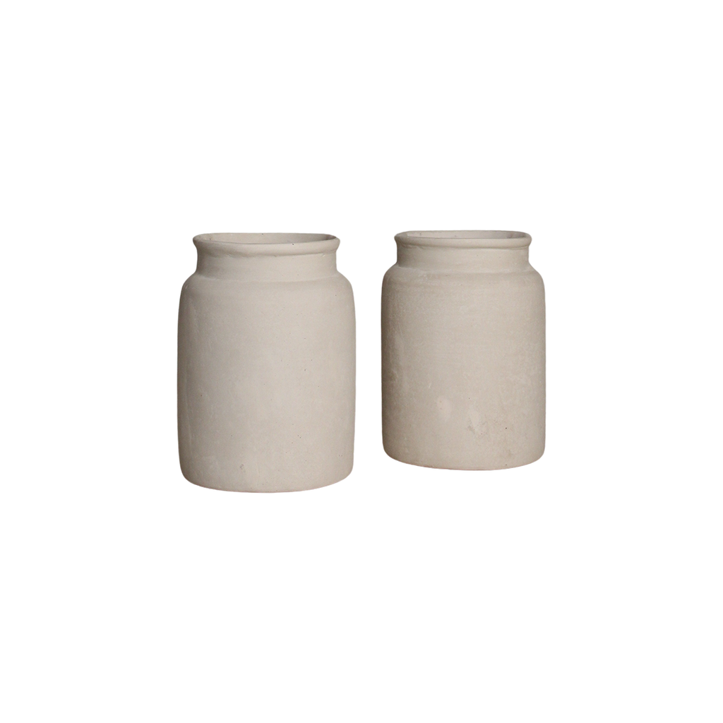 Chalk decoratieve vaas Mandore M - 22x22x31 cm