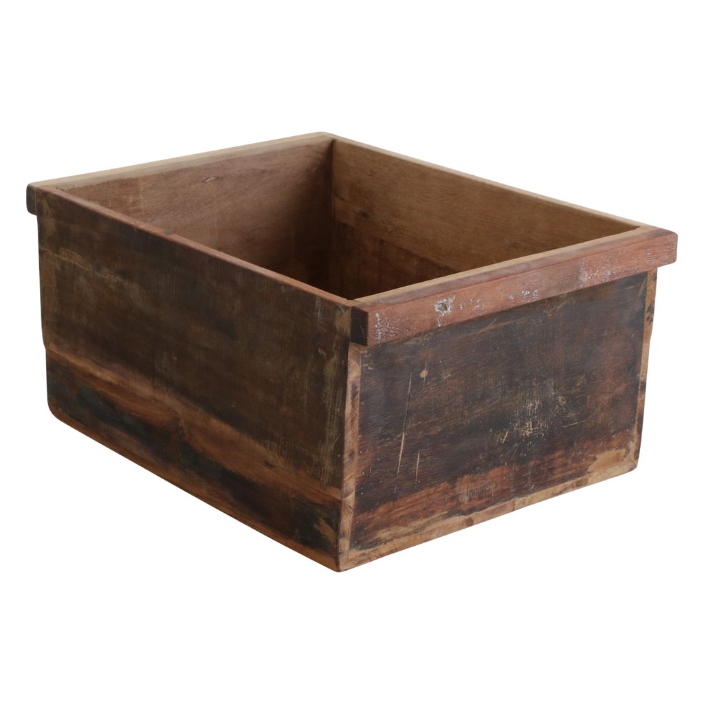 Factory opbergbox - FSC-gerecycled hout -42x20x30 cm