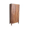Farmwood 1-deurs kast - FSC-gerecycled hout - 80x40x180 cm