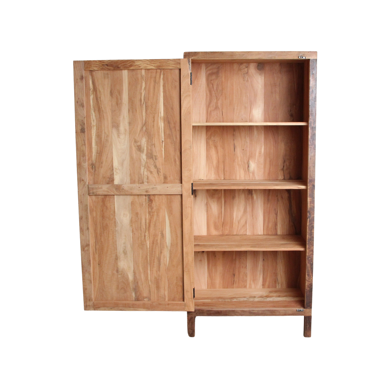 Farmwood 1-deurs kast - FSC-gerecycled hout - 80x40x180 cm