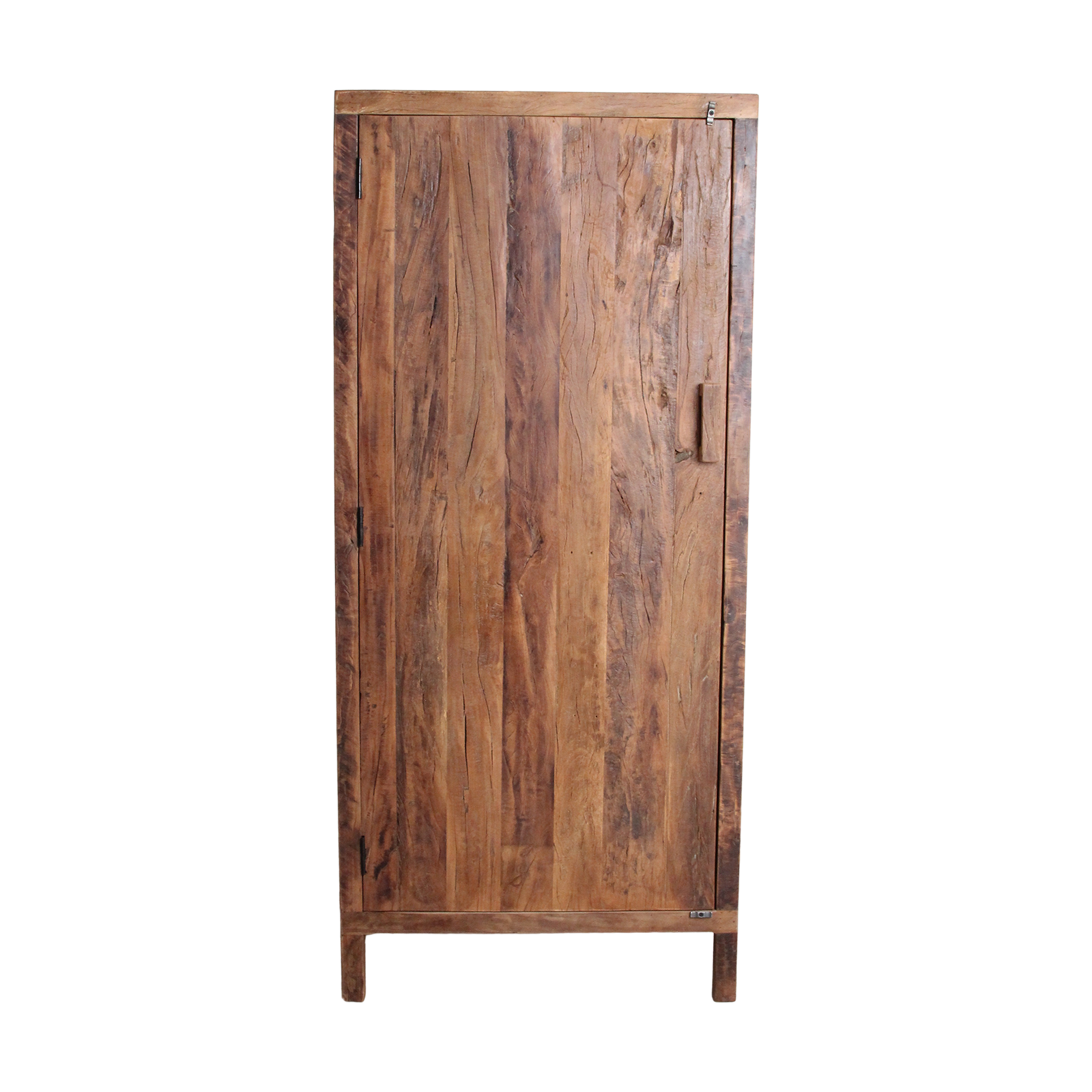 Farmwood 1-deurs kast - FSC-gerecycled hout - 80x40x180 cm