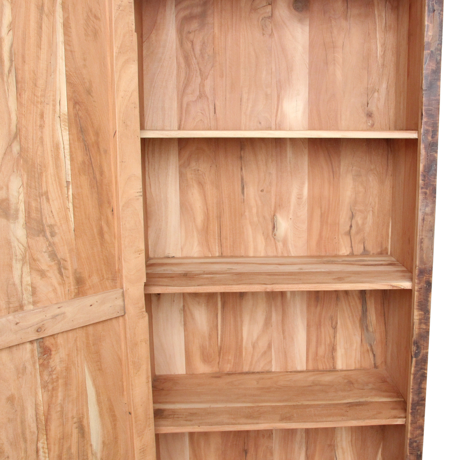 Farmwood 1-deurs kast - FSC-gerecycled hout - 80x40x180 cm