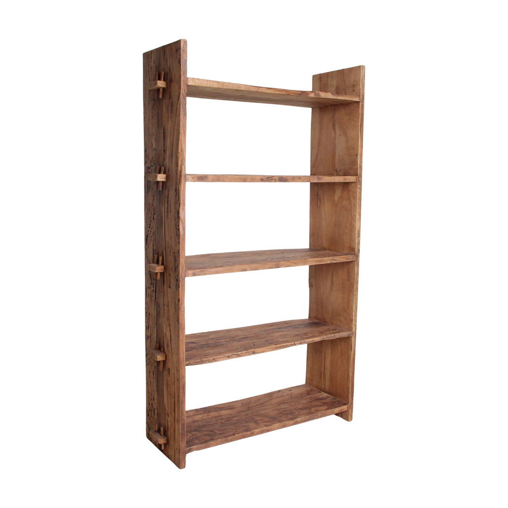 Farmwood opbergrek - FSC-gerecycled hout - 100x37x180 cm