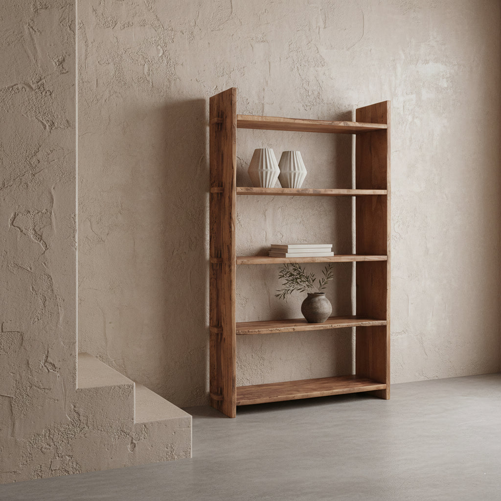 Farmwood opbergrek - FSC-gerecycled hout - 100x37x180 cm