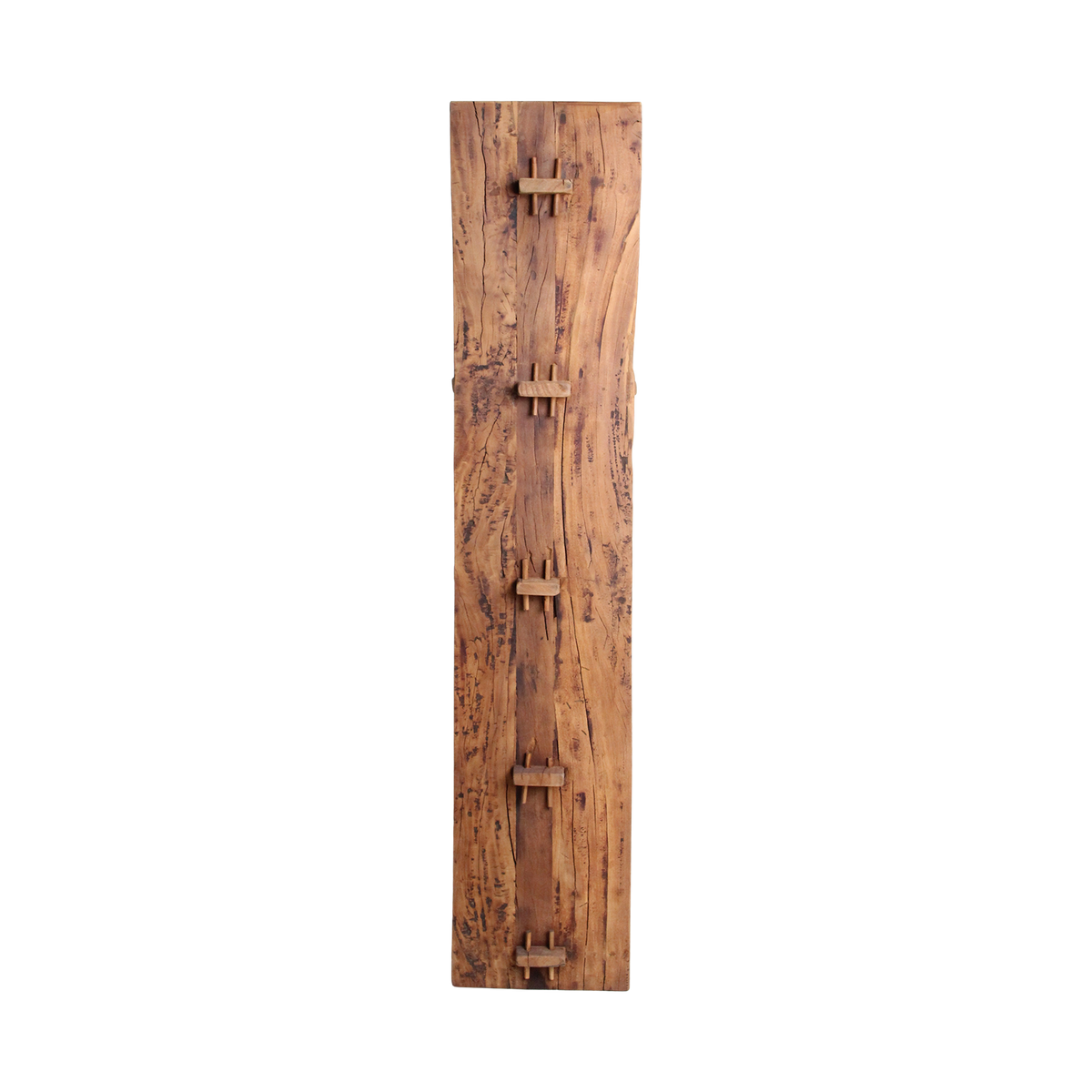 Farmwood opbergrek - FSC-gerecycled hout - 100x37x180 cm