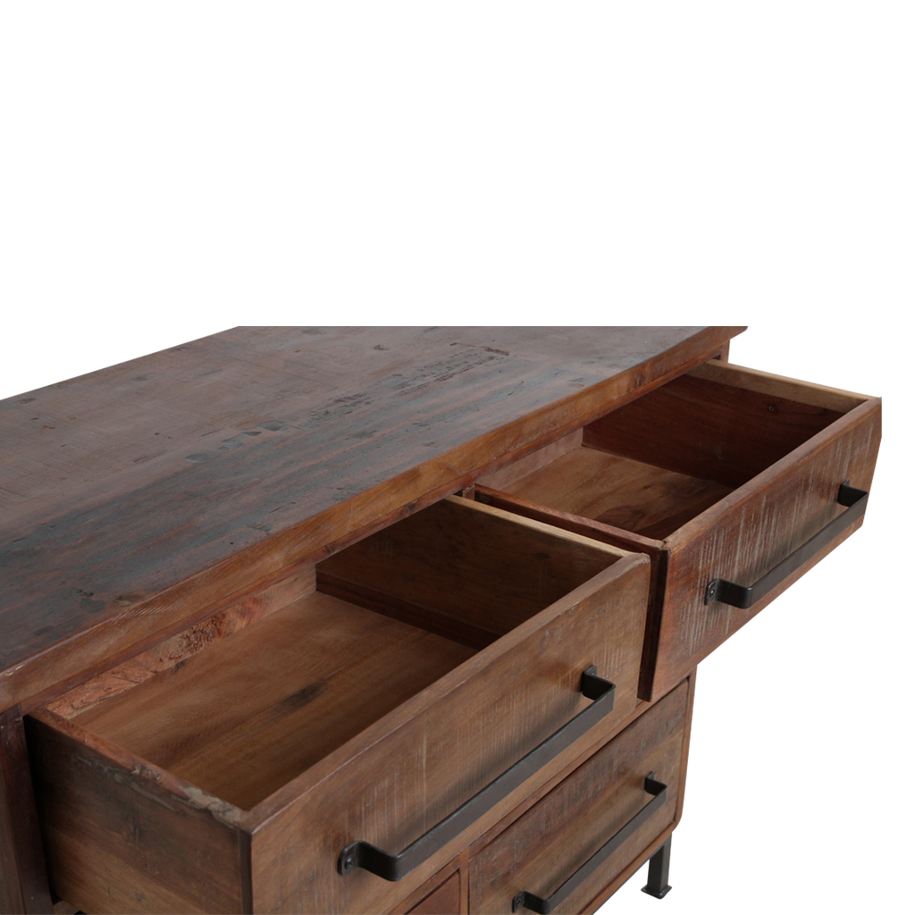 Factory dressoir met 6 laden